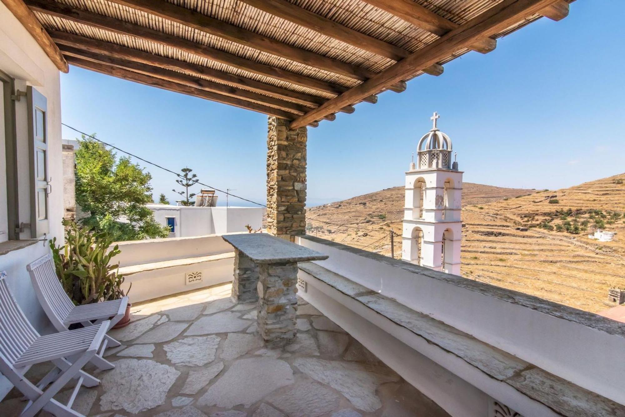 Villa Gladiolus House - Tinos à Tzados Extérieur photo